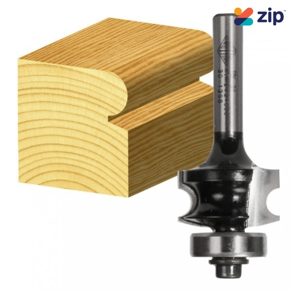 Carb-I-Tool TDL 6 B 1/2 - 26.3mm (1.035inch) 2 FLT 1/2 Shank Carbide Tipped Drawing Line Bits w/ Ball Bearing Guide